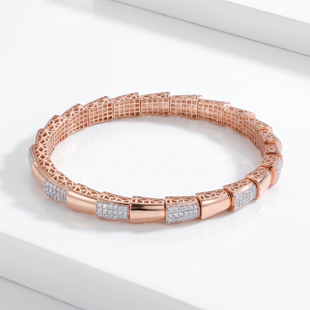 Lustre Arc Pavé Bracelet