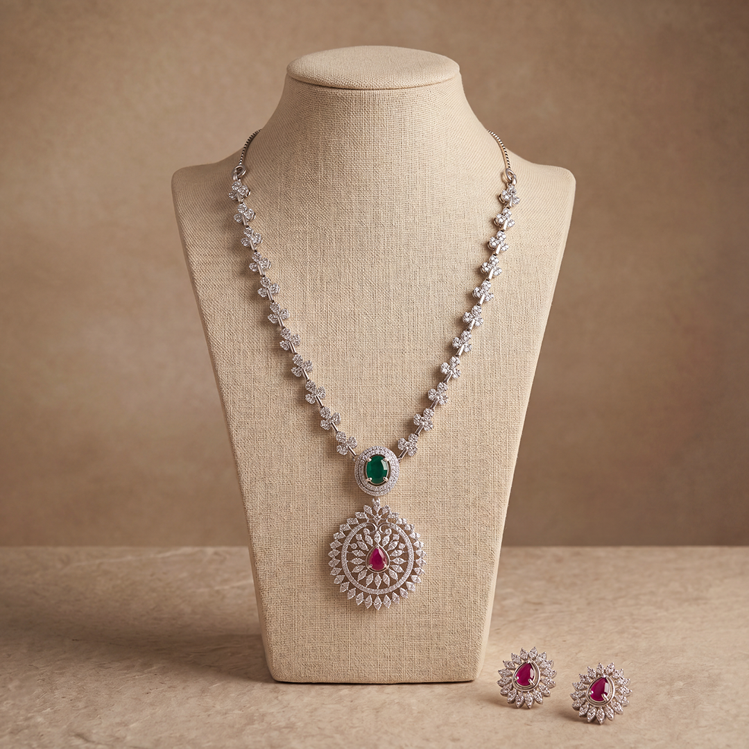 Aurelia Bloom Necklace Set
