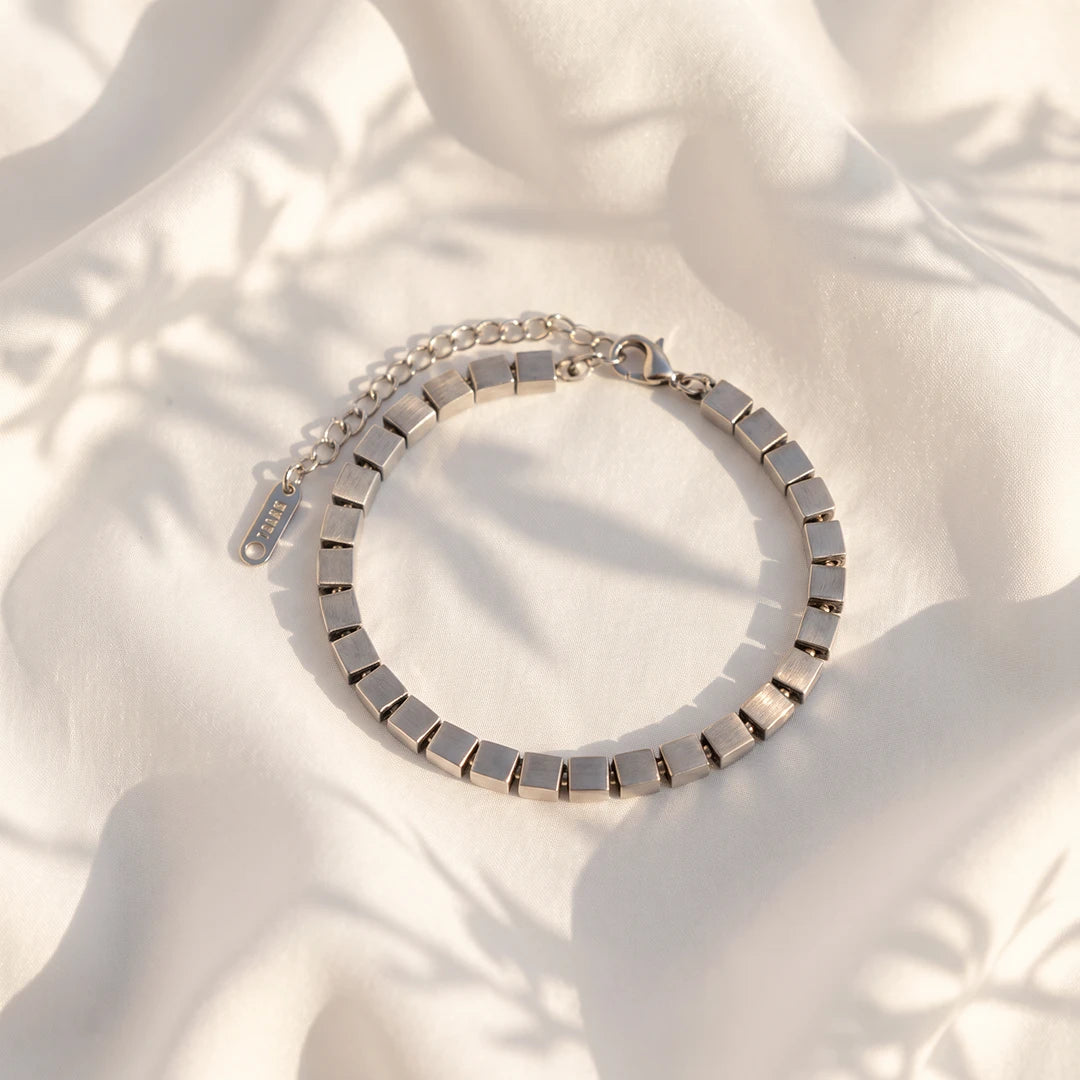Antique Segment Flex Ladies Bracelet | 925 Sterling Silver