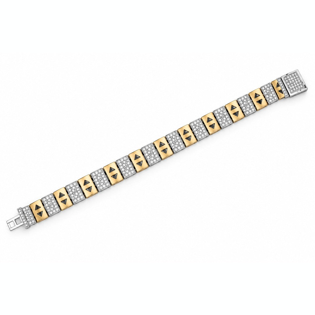 Arrowhead Pavé Link Bracelet