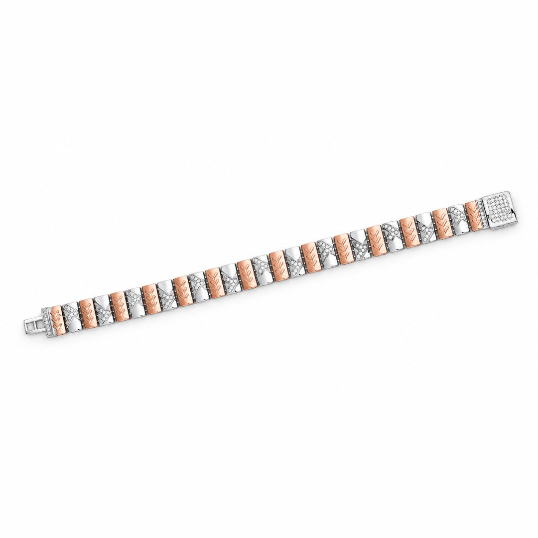 Chevron Arrow Link Bracelet