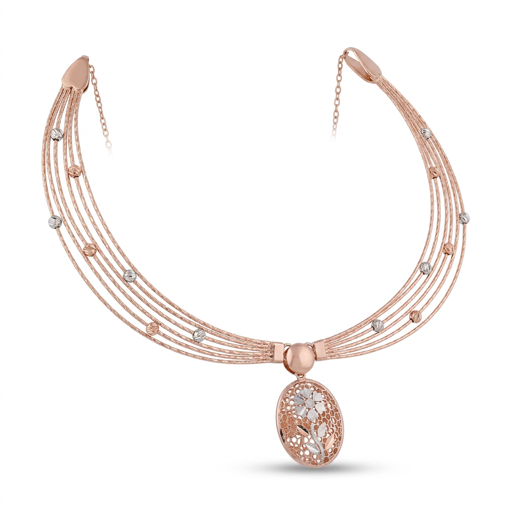 Ovelia Bloom Collar Necklace