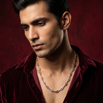 Aureus Orbit Two-Tone Men’s Chain