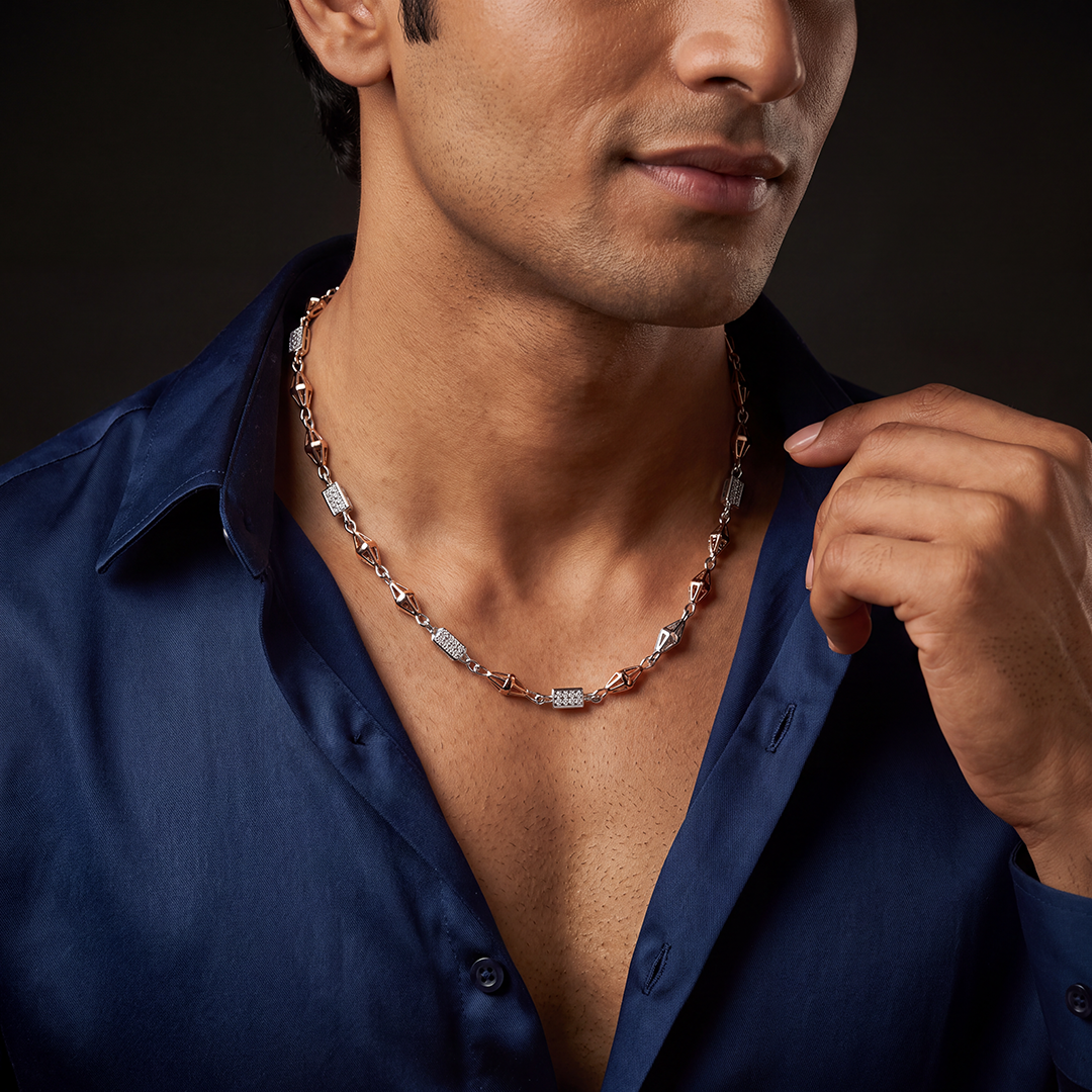 Vertex Prism Two-Tone Men’s Chain