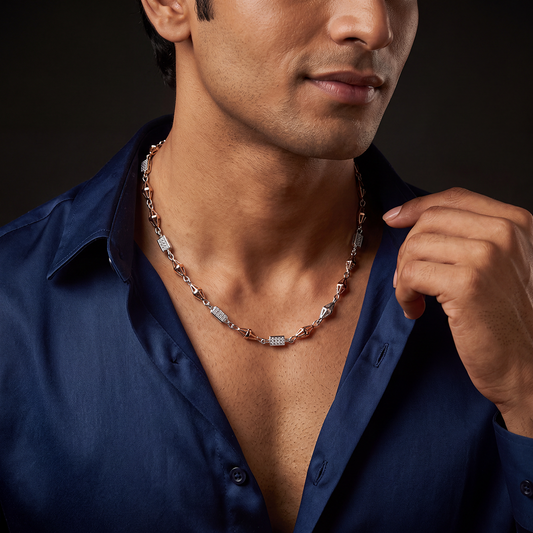 Vertex Prism Two-Tone Men’s Chain