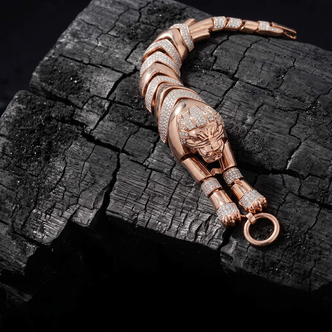 Imperial Tiger Statement Bracelet
