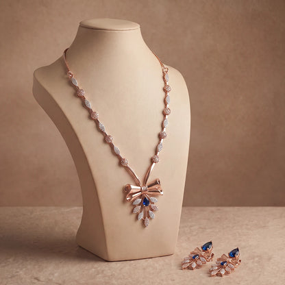 Botanica Flow Tassel Necklace Set | 925 Sterling Silver