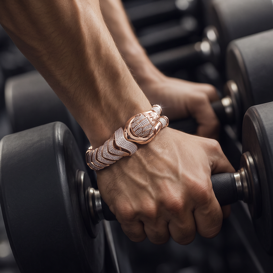 Imperial Tiger Statement Bracelet