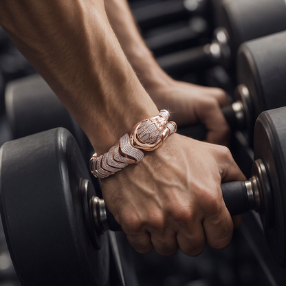 Imperial Tiger Statement Bracelet