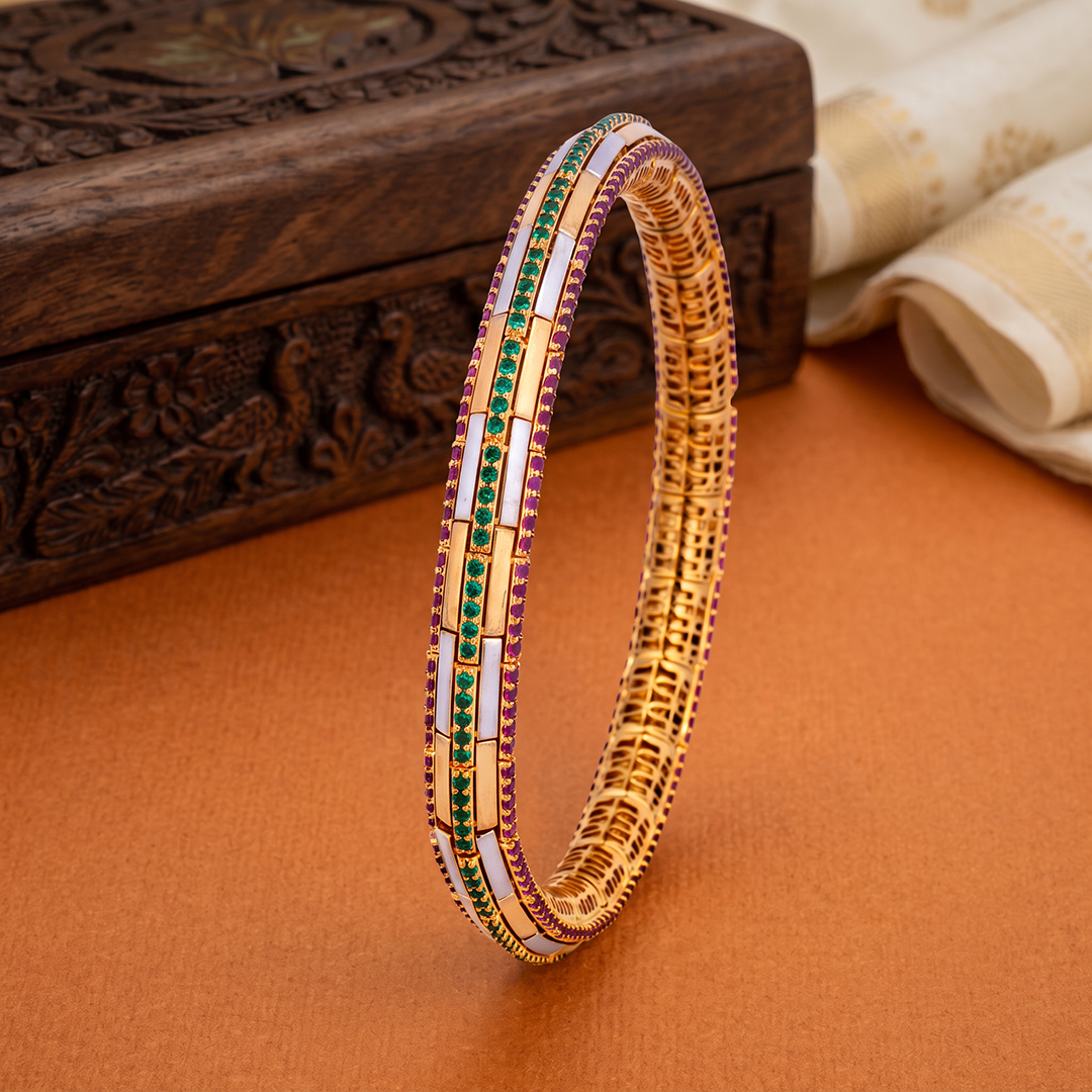 Rangrez Twin-Line Statement Bracelet