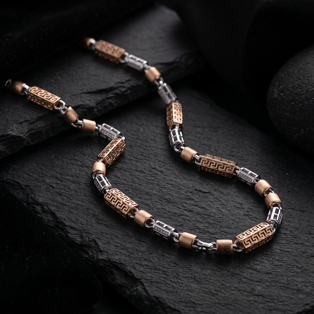 Labyrinth Link Two-Tone Men’s Chain