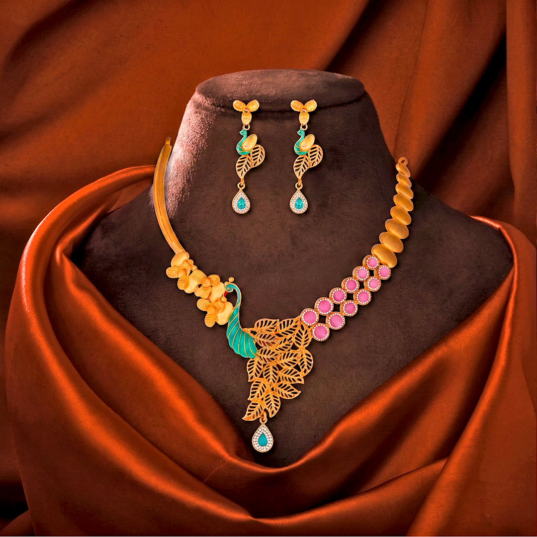 Mayur Gulnaar Heritage Necklace Set