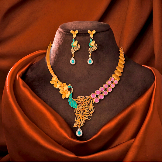 Mayur Gulnaar Heritage Necklace Set