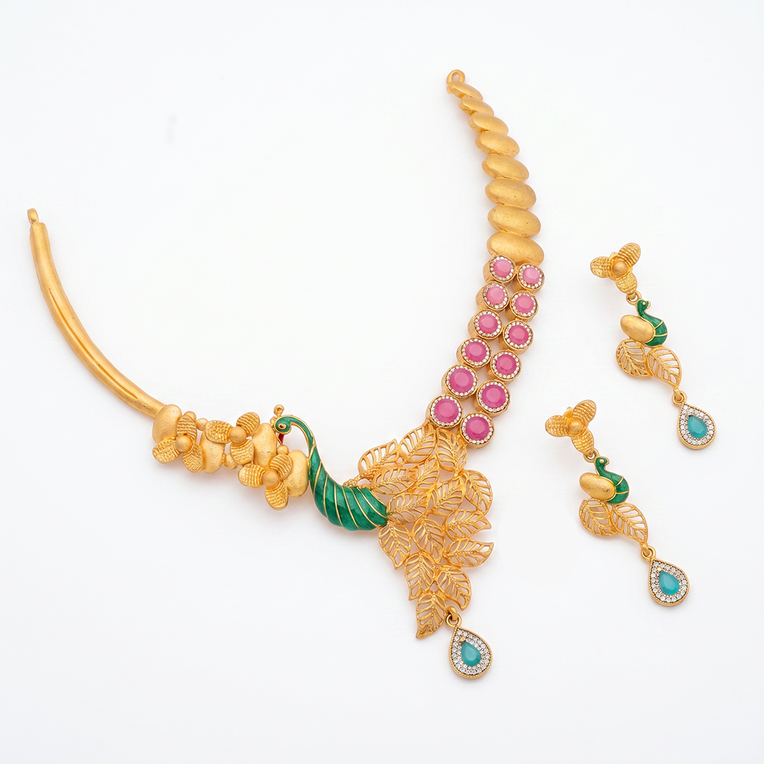 Mayur Gulnaar Heritage Necklace Set