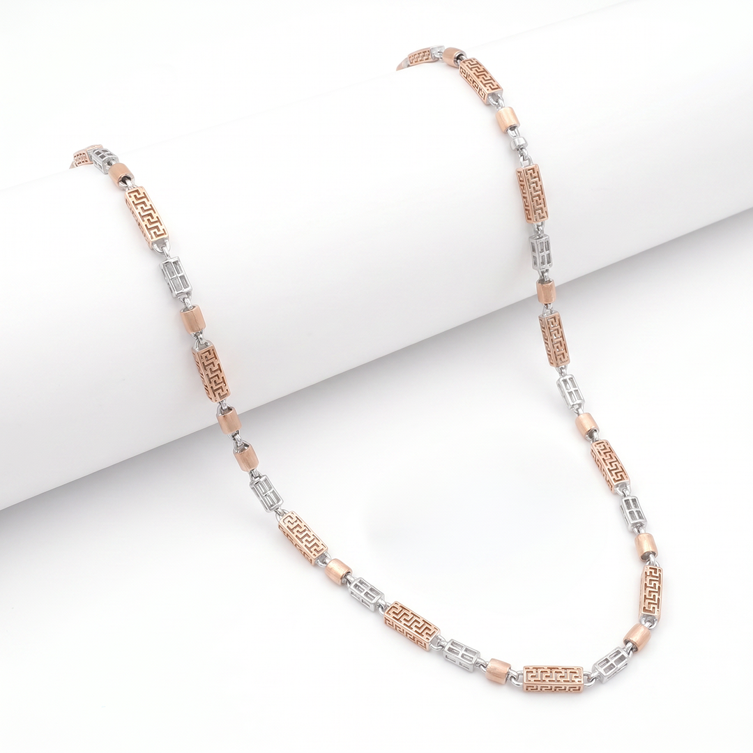 Labyrinth Link Two-Tone Men’s Chain