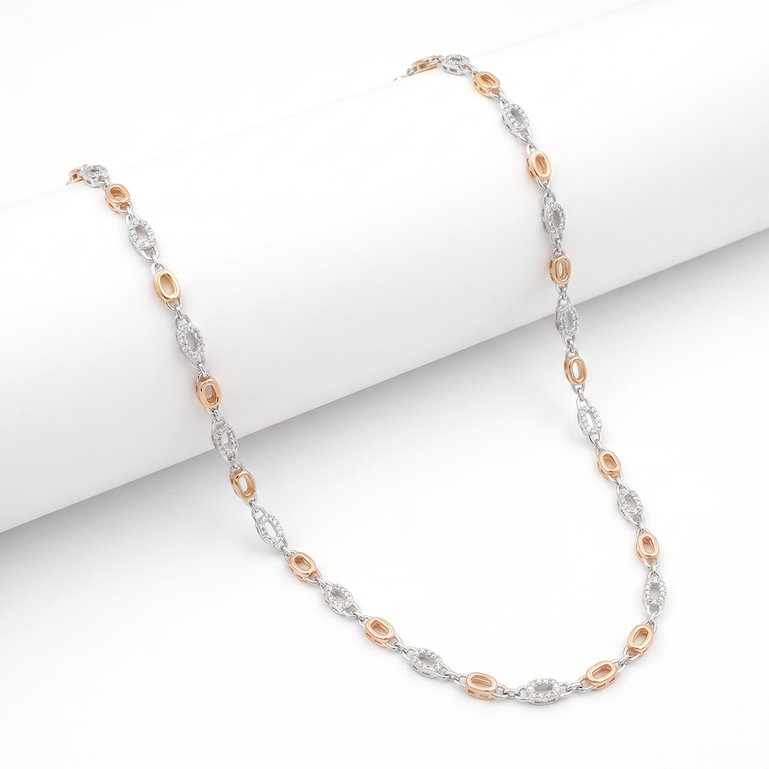 Aureus Orbit Two-Tone Men’s Chain