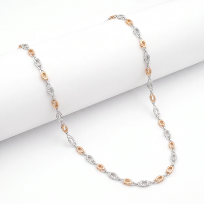 Aureus Orbit Two-Tone Men’s Chain