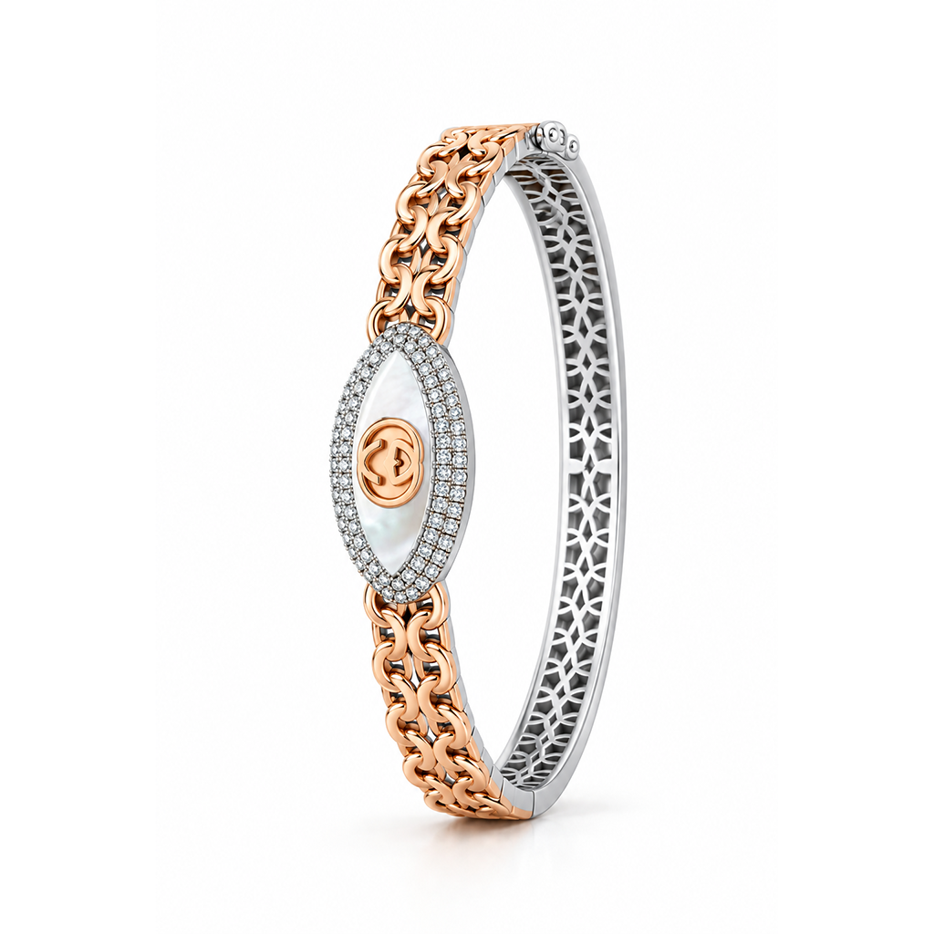 Fluid links. Luminous detail. Refined distinction.
