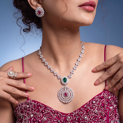 Aurelia Bloom Necklace Set