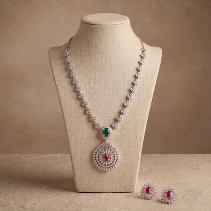 Aurelia Bloom Necklace Set