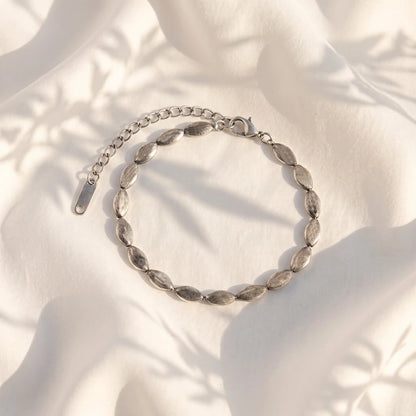 Antique Oval Link Ladies Bracelet | 925 Sterling Silver