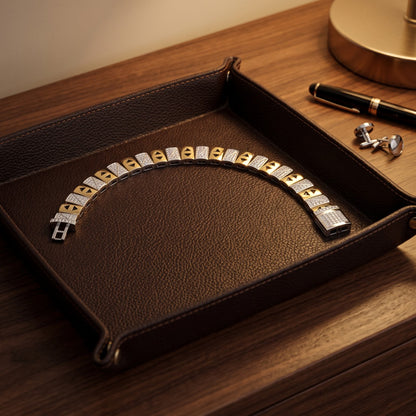 Arrowhead Pavé Link Bracelet