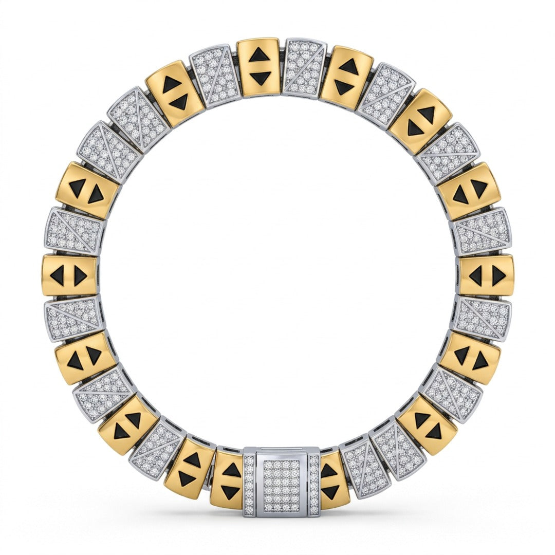 Arrowhead Pavé Link Bracelet