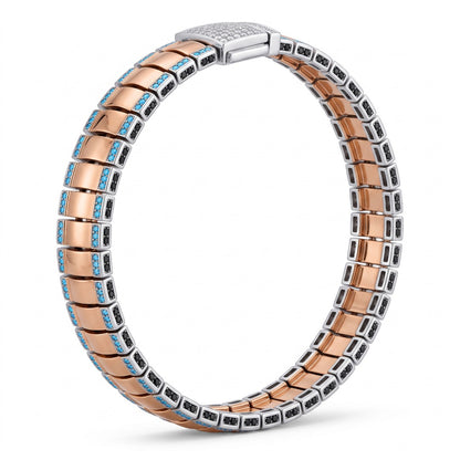 Azure Edge Link Bracelet