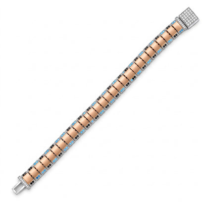 Azure Edge Link Bracelet