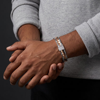 Azure Edge Link Bracelet