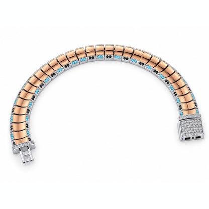 Azure Edge Link Bracelet