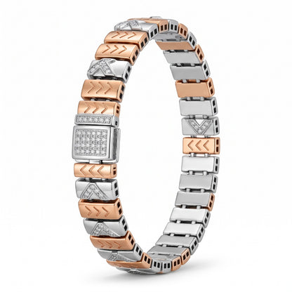 Chevron Arrow Link Bracelet