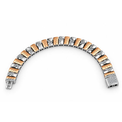 Chevron Arrow Link Bracelet