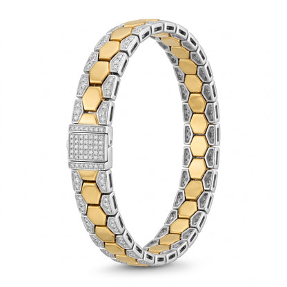 Dragon Scale Pavé Bracelet
