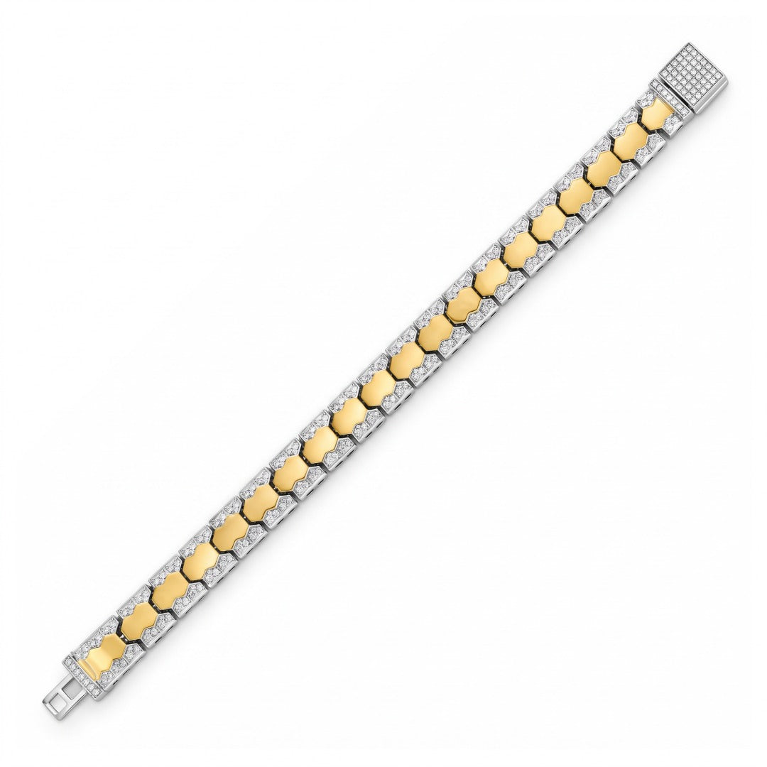 Dragon Scale Pavé Bracelet