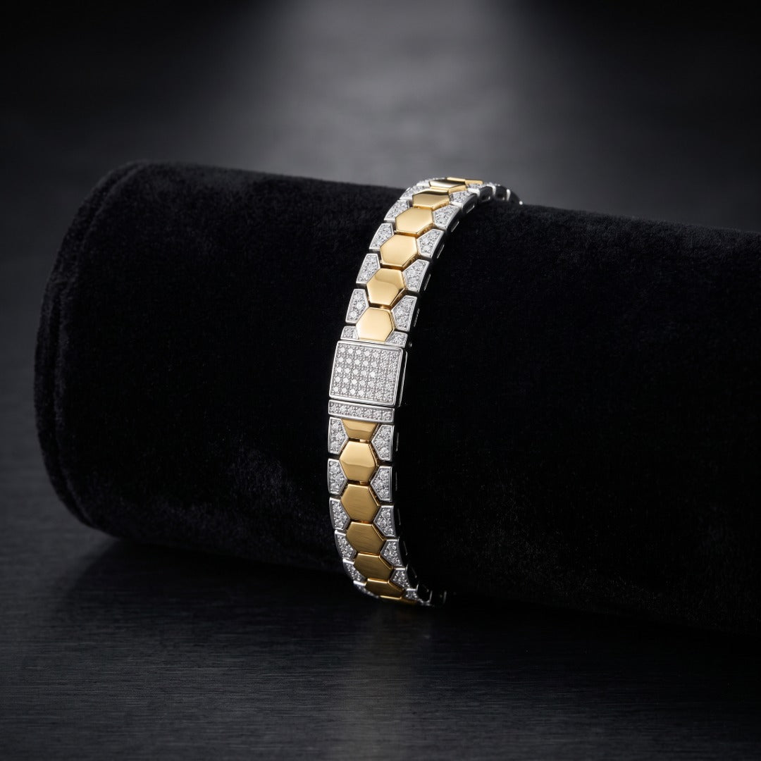Dragon Scale Pavé Bracelet