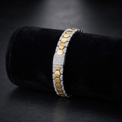 Dragon Scale Pavé Bracelet