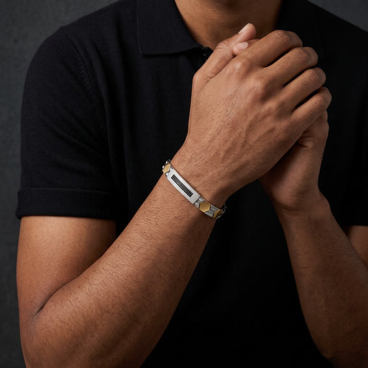 Hexa Onyx ID Bracelet