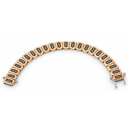 Midnight Oval Stone Bracelet
