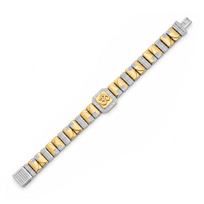Omkar Sacred Plaque Bracelet