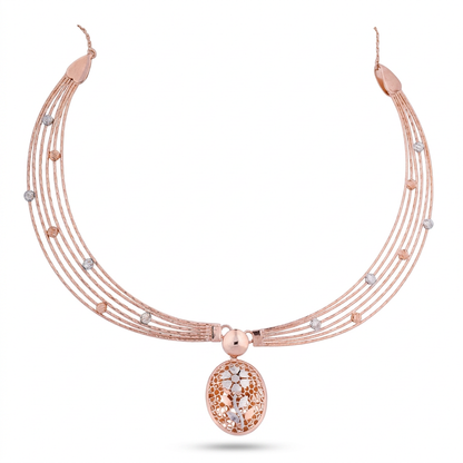 Ovelia Bloom Collar Necklace