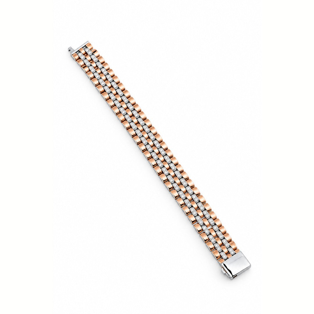 Regal Five-Row Link Bracelet