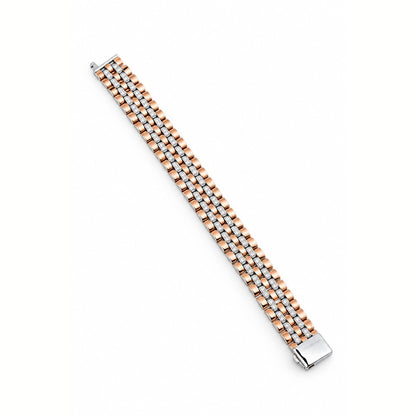 Regal Five-Row Link Bracelet