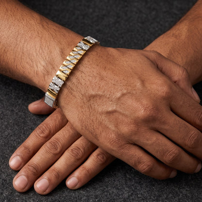 Serpent S Motif Link Bracelet