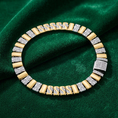 Serpent S Motif Link Bracelet