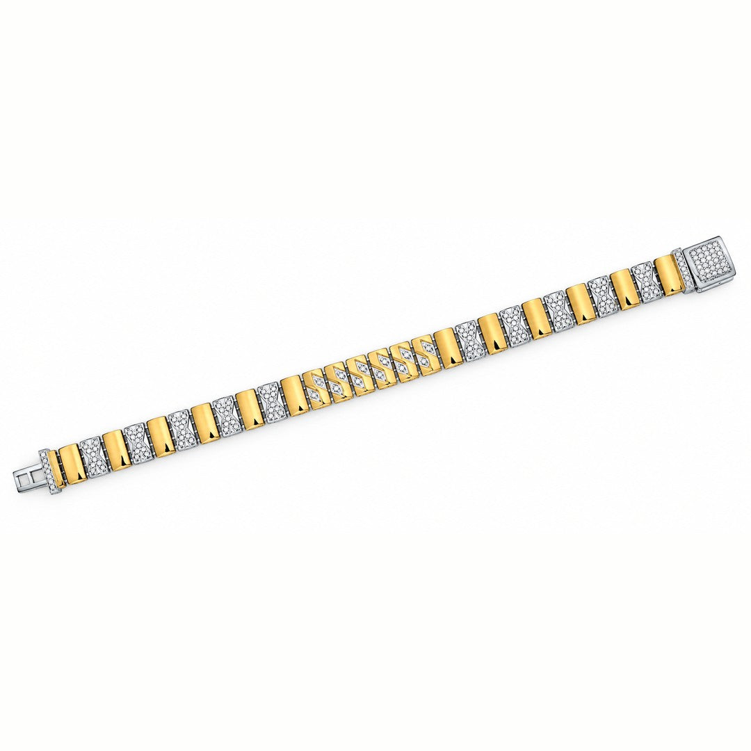 Serpent S Motif Link Bracelet