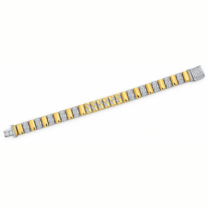 Serpent S Motif Link Bracelet