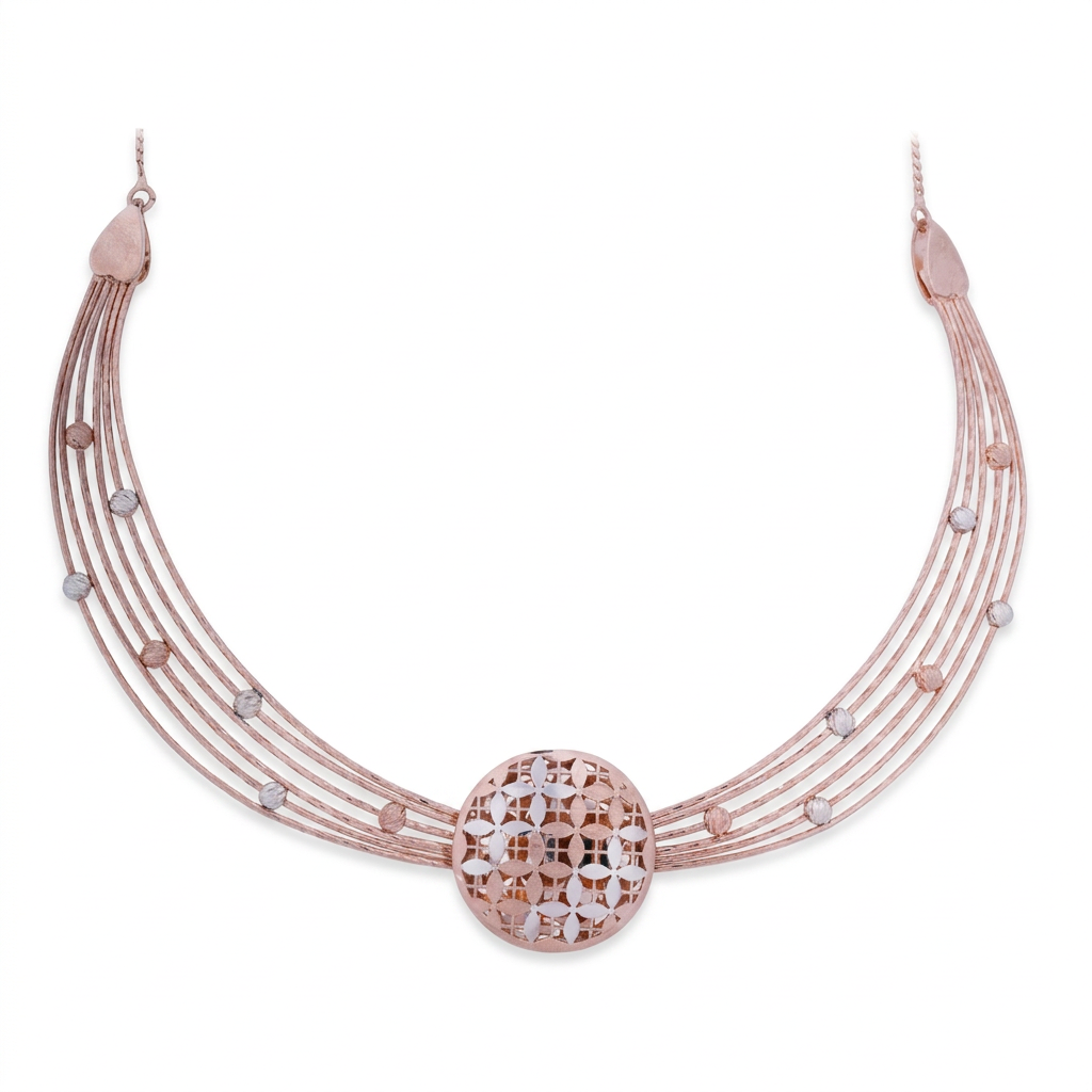 Sitara Medallion Collar Necklace