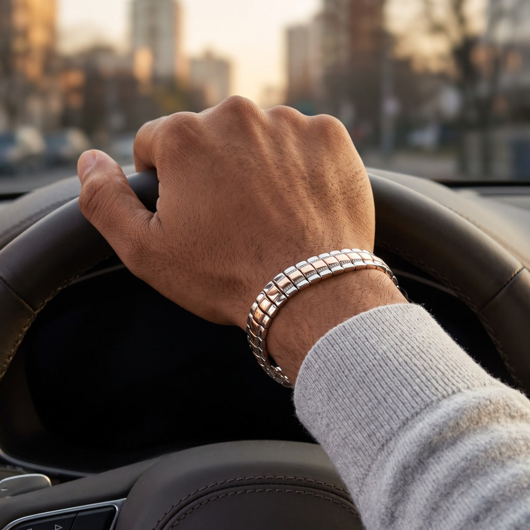 Twin Row Brick Pavé Bracelet