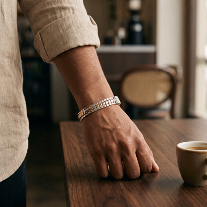 Twin Row Brick Pavé Bracelet